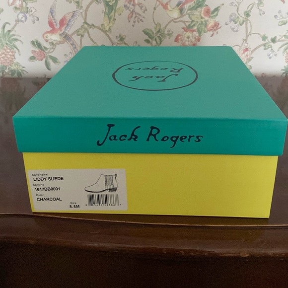 EUC Jack Rogers Liddy Suede Charcoal Bootie - Picture 10 of 10
